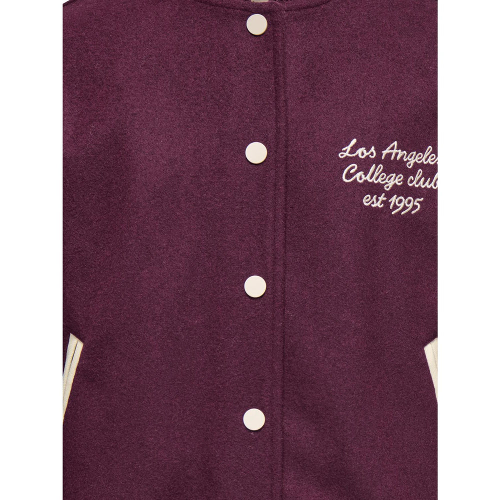 Køb kids ONLY Mauve Wine Kogwestcoast Life Bomber Otw