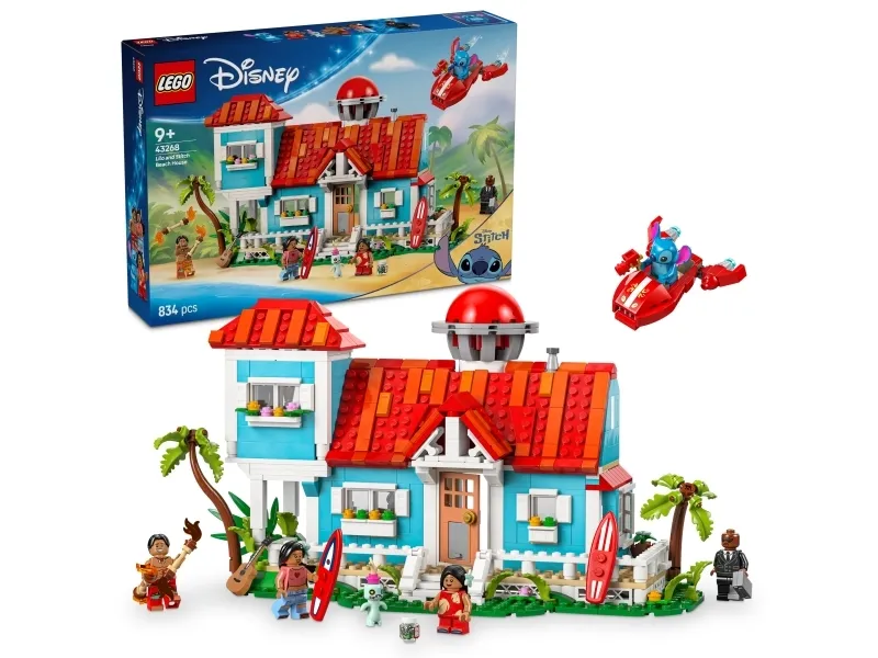 LEGO Disney 43268 Strandhuset fra Lilo og Stitch