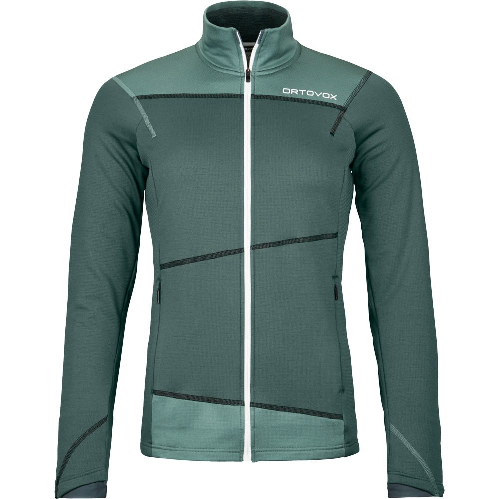 ORTOVOX Fleece Light Jacke Damen dark arctic grey