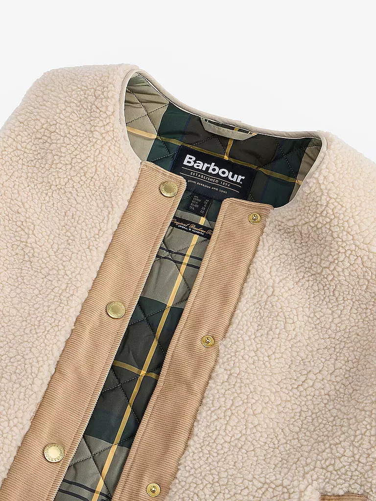 BARBOUR Gilet creme