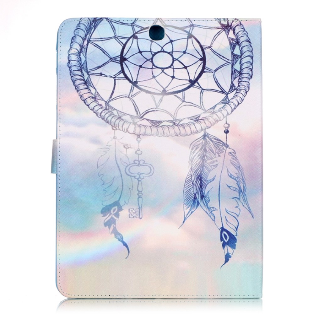 Samsung Galaxy Tab S2 9.7 Leder Tasche mit Kartenfach - Dreamcatcher