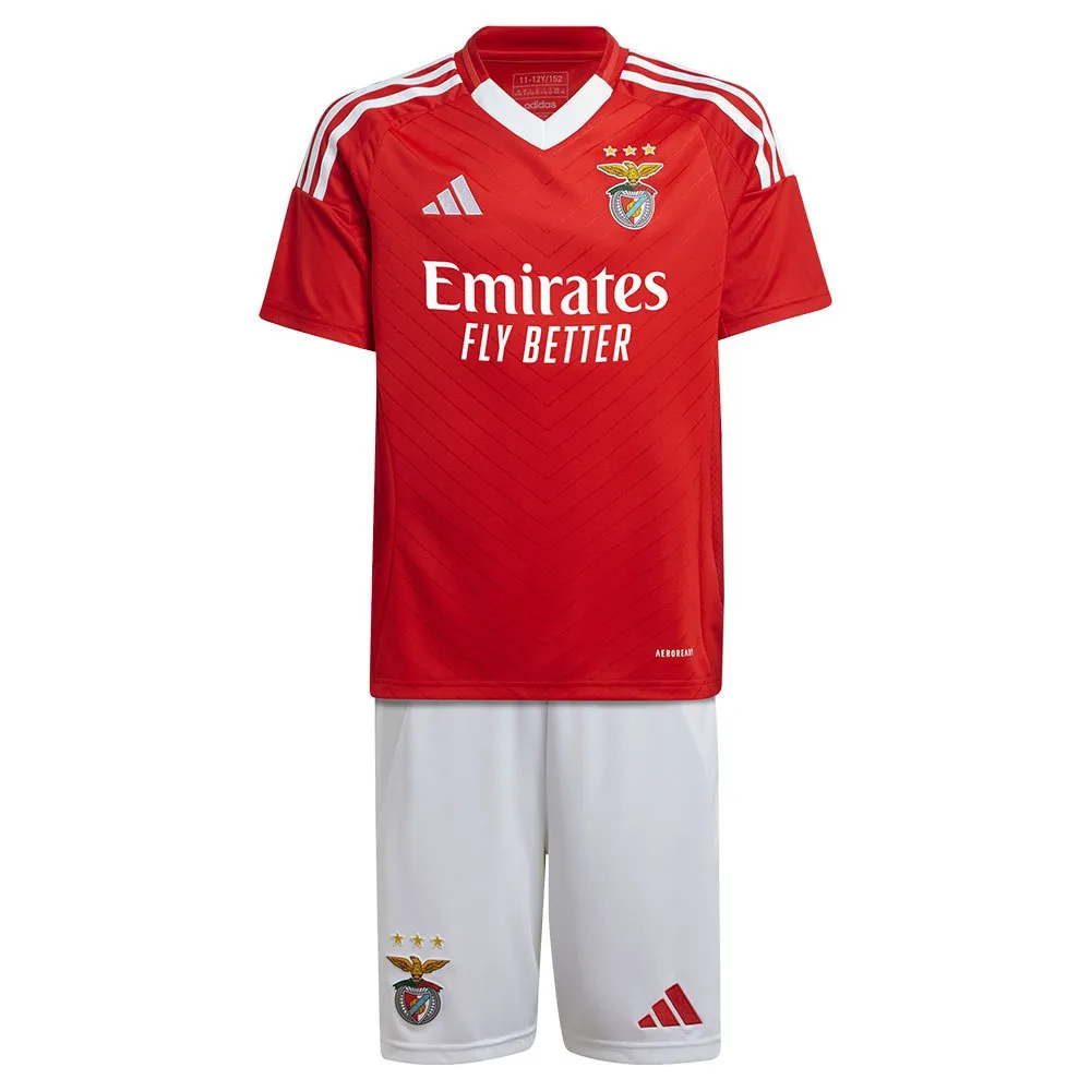 adidas Benfica 24/25 Heim Junior-Kurzarm-T-Shirt