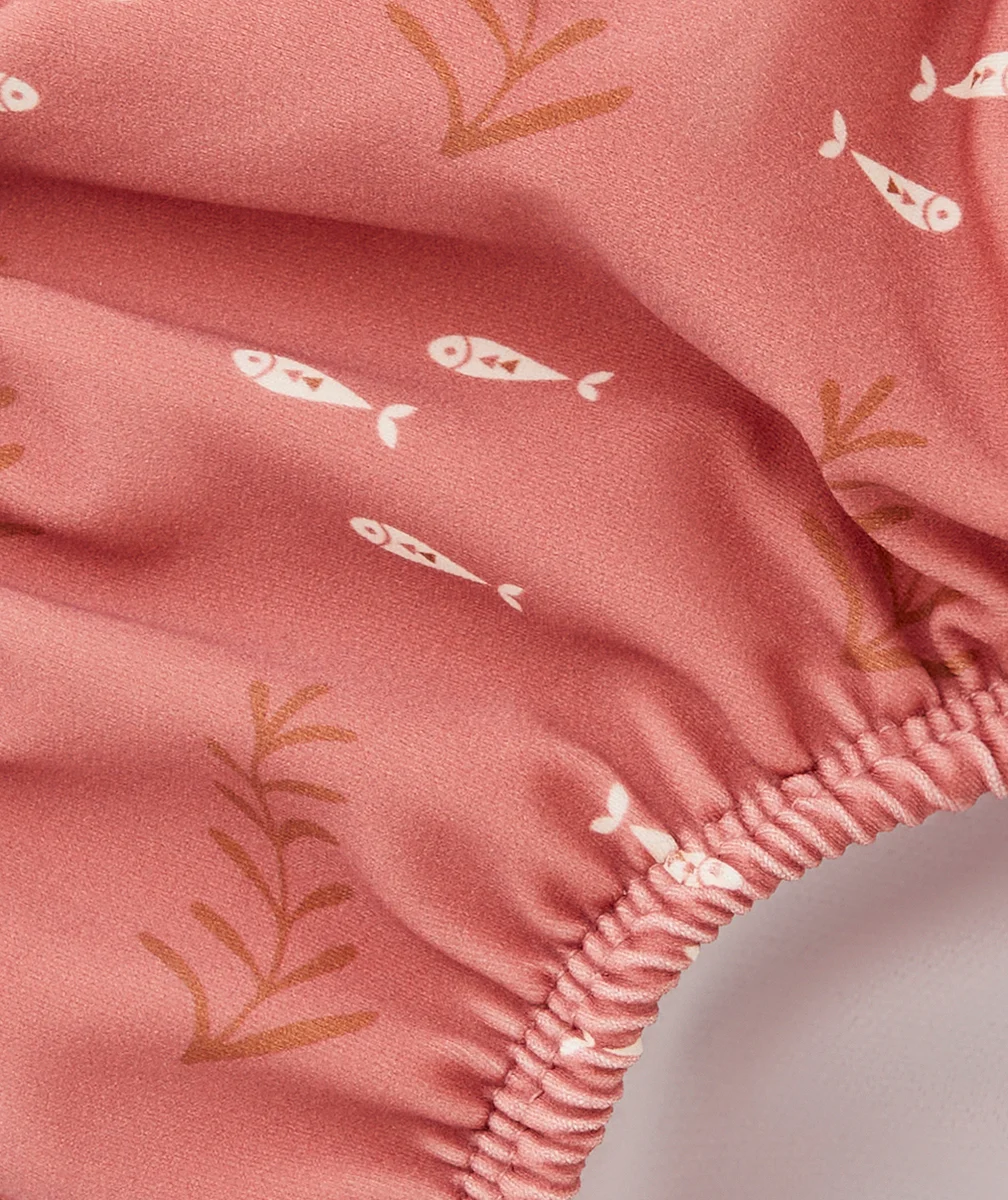 FRESKCOUCHE DE BAIN BÉBÉ GARÇON OCÉAN CORAIL