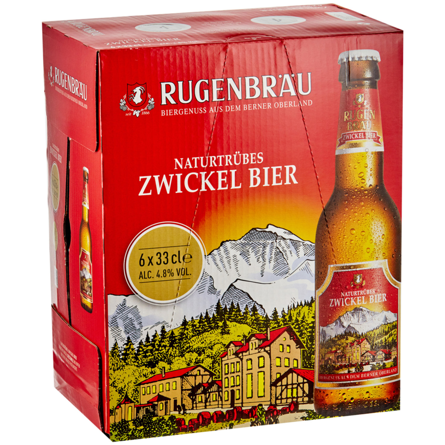 Rugenbräu Zwickel-Bier 6x33cl -198cl