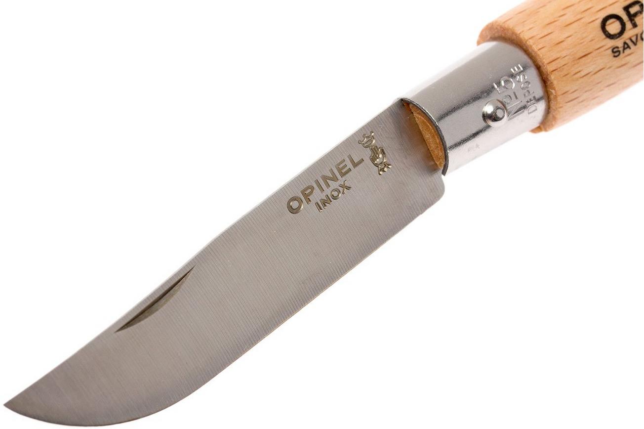 Opinel zakmes No. 5 Classic, RVS, lemmetlengte 6,0 cm