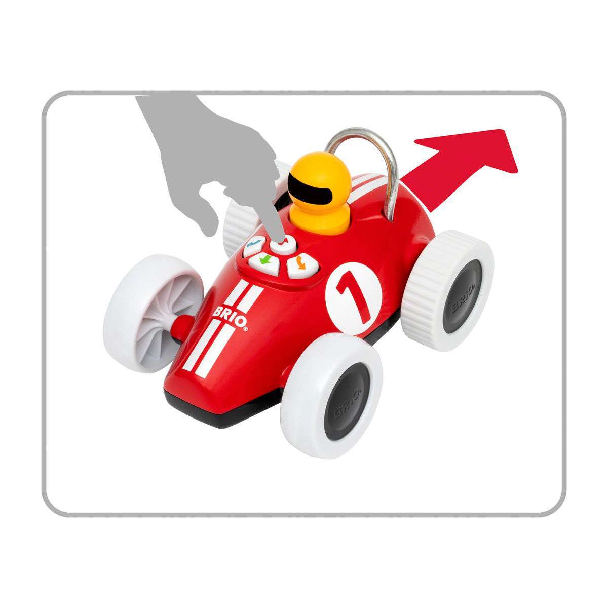 BRIO Spiel Play & Learn Rennwagen