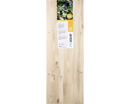 Gelamineerd eiken paneel, vintage stijl, 1200x300x20 mm