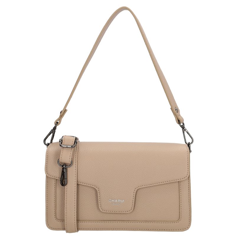 Charm Schoudertas Beige Dames
