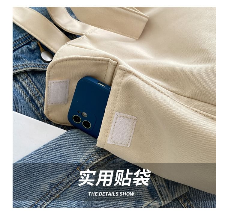 HOVERUP - Tote Bag met meerdere zakken en applicaties