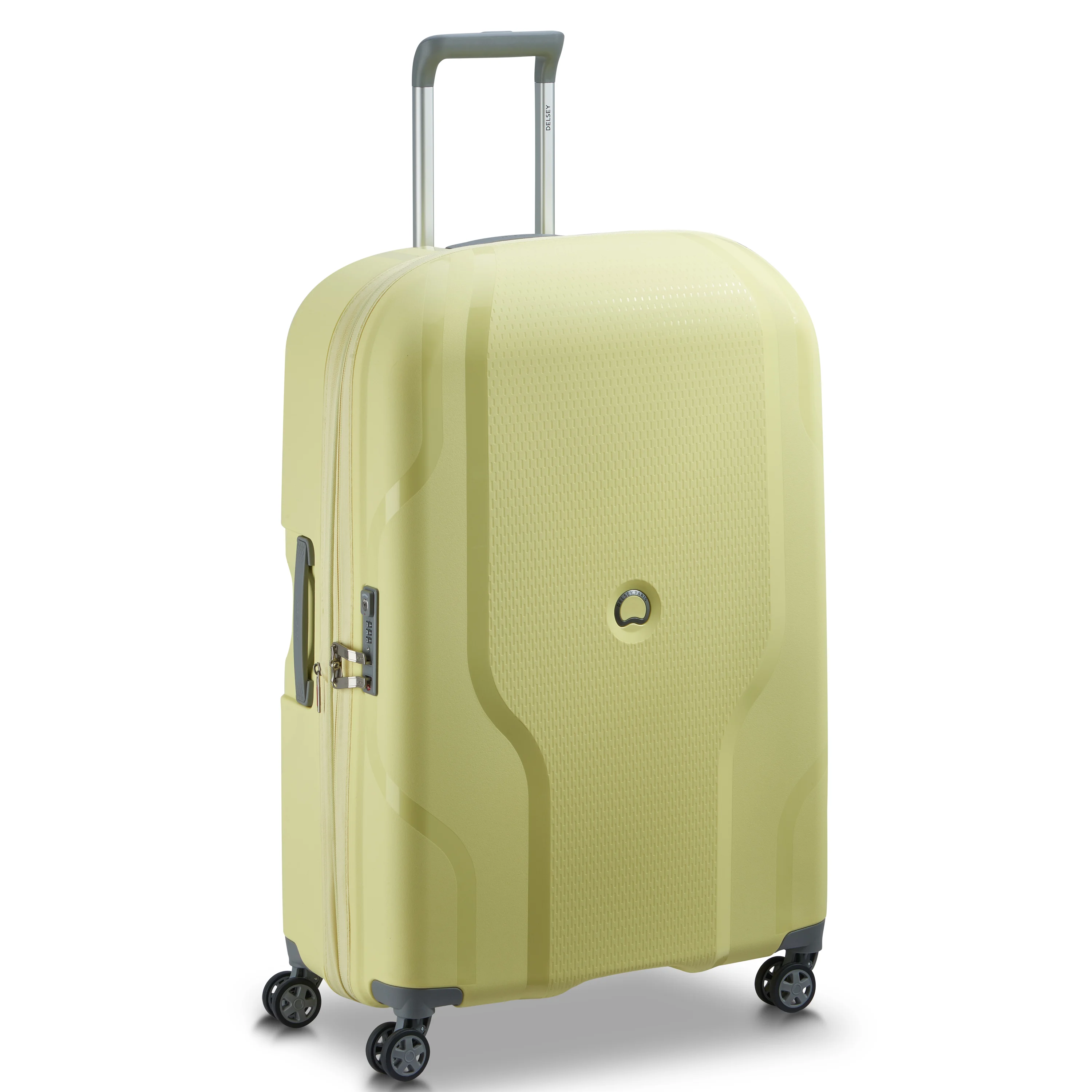 CLAVEL - Valise soute rigide | Jaune