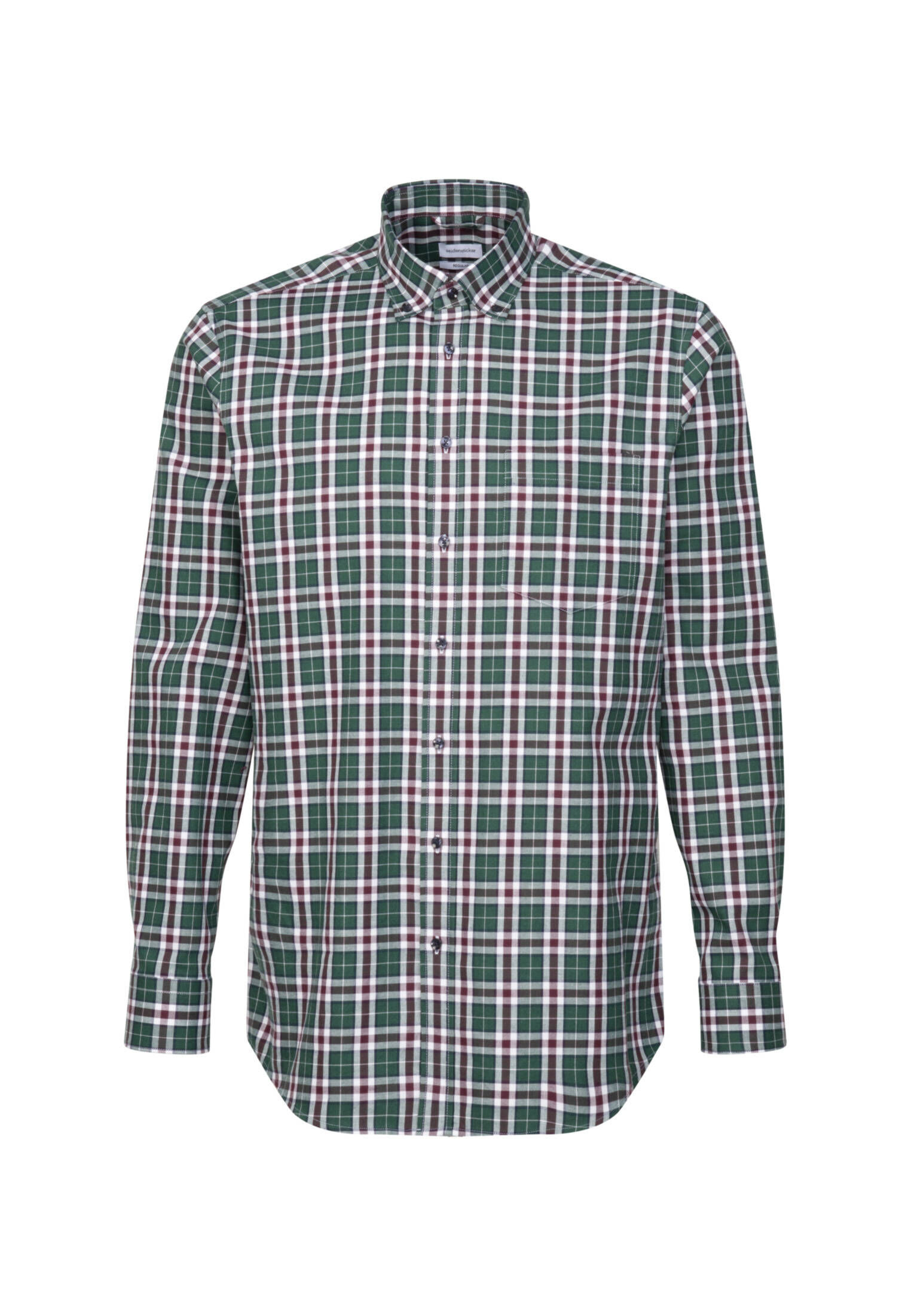 Seidensticker| Herren Flanellhemd Regular
