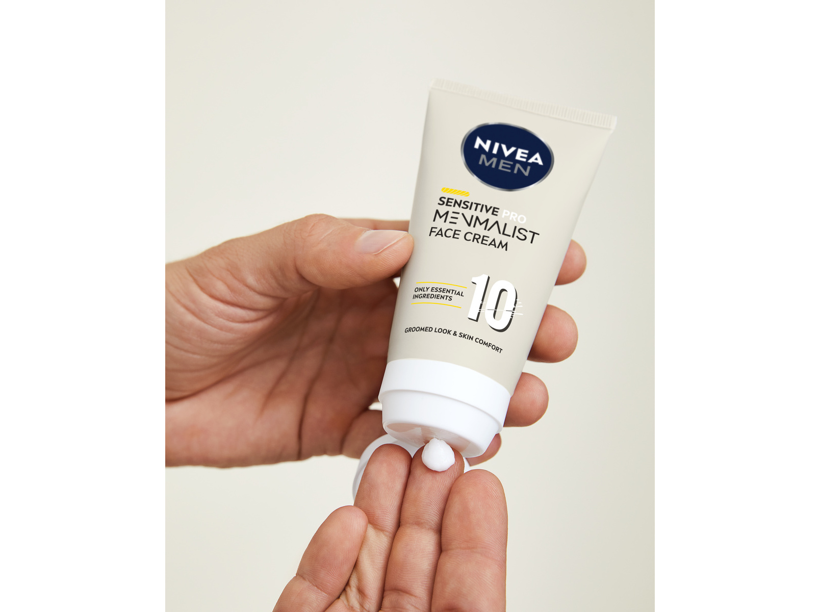 Creme de Rosto Pele Sensível Sensitive Pro Menmalist NIVEA MEN 75 ml