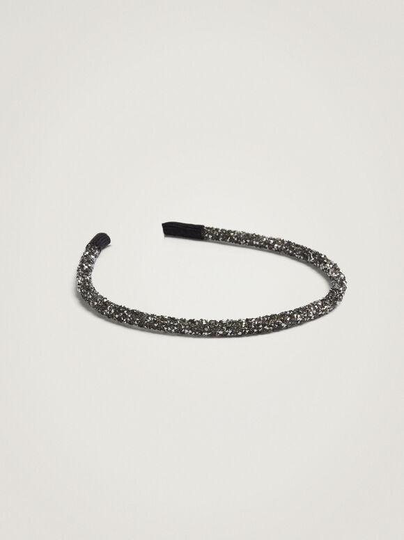 Conjunto De Diademas Finas - Negro