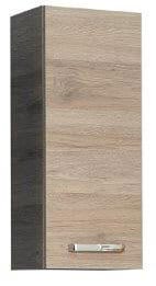 Wandschrank OFFENBACH Sanremo Eiche quer Terra Nachbildung ca. 30 x 70 x 20 cm