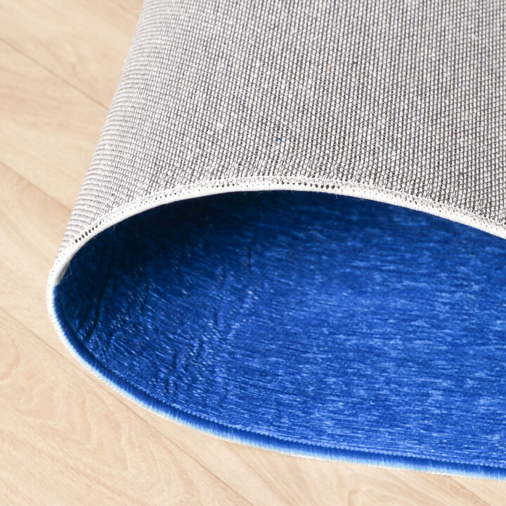 Geometrisch vloerkleed - Swing Circles Blauw