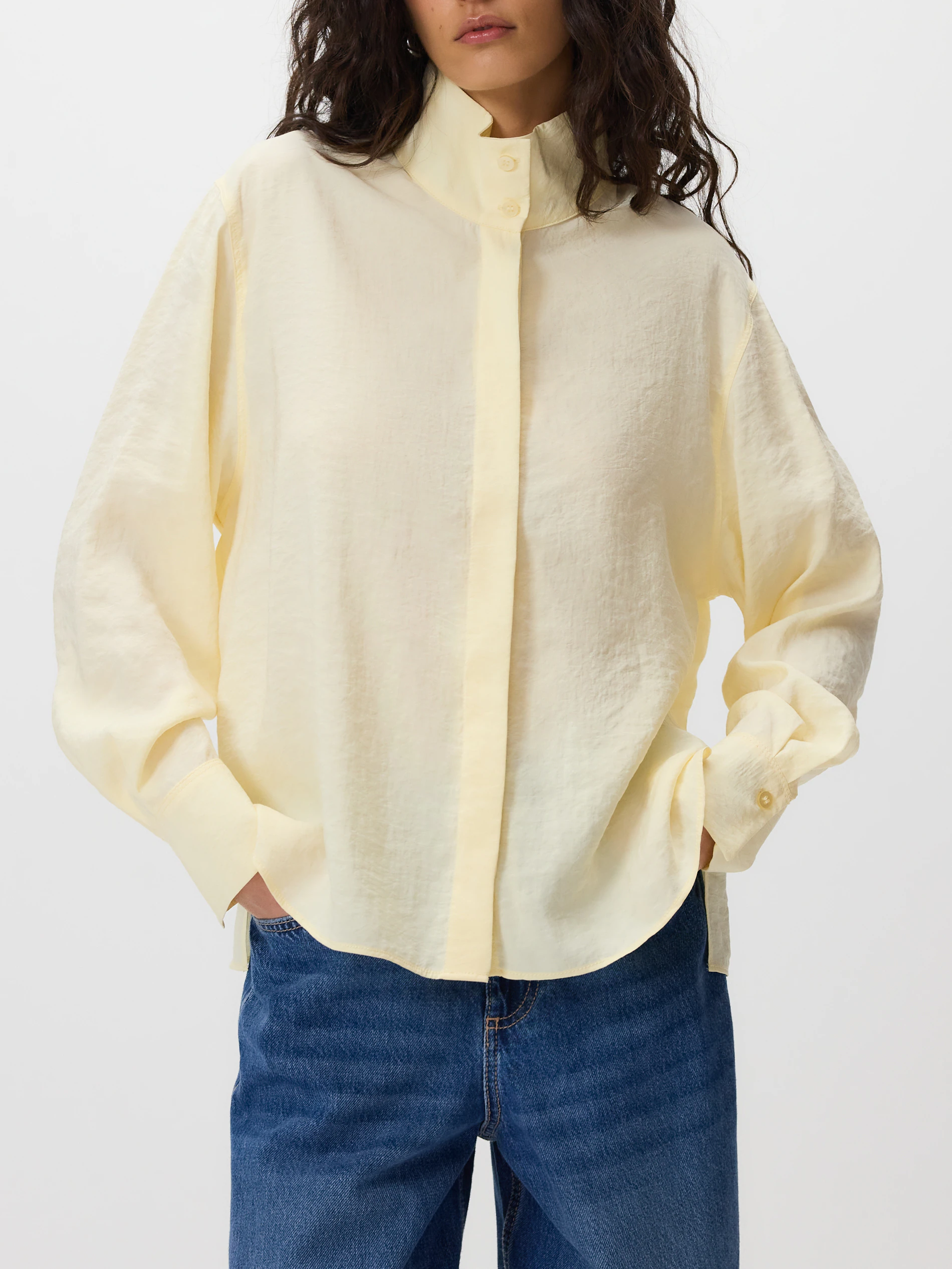 Bluse aus Modal-Mix