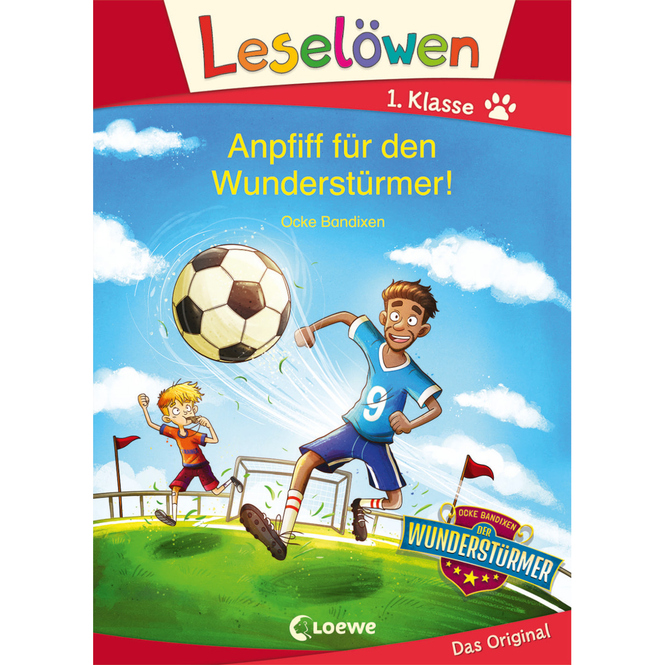 Leselöwen 1. Klasse - Anpfiff für den Wunderstürmer