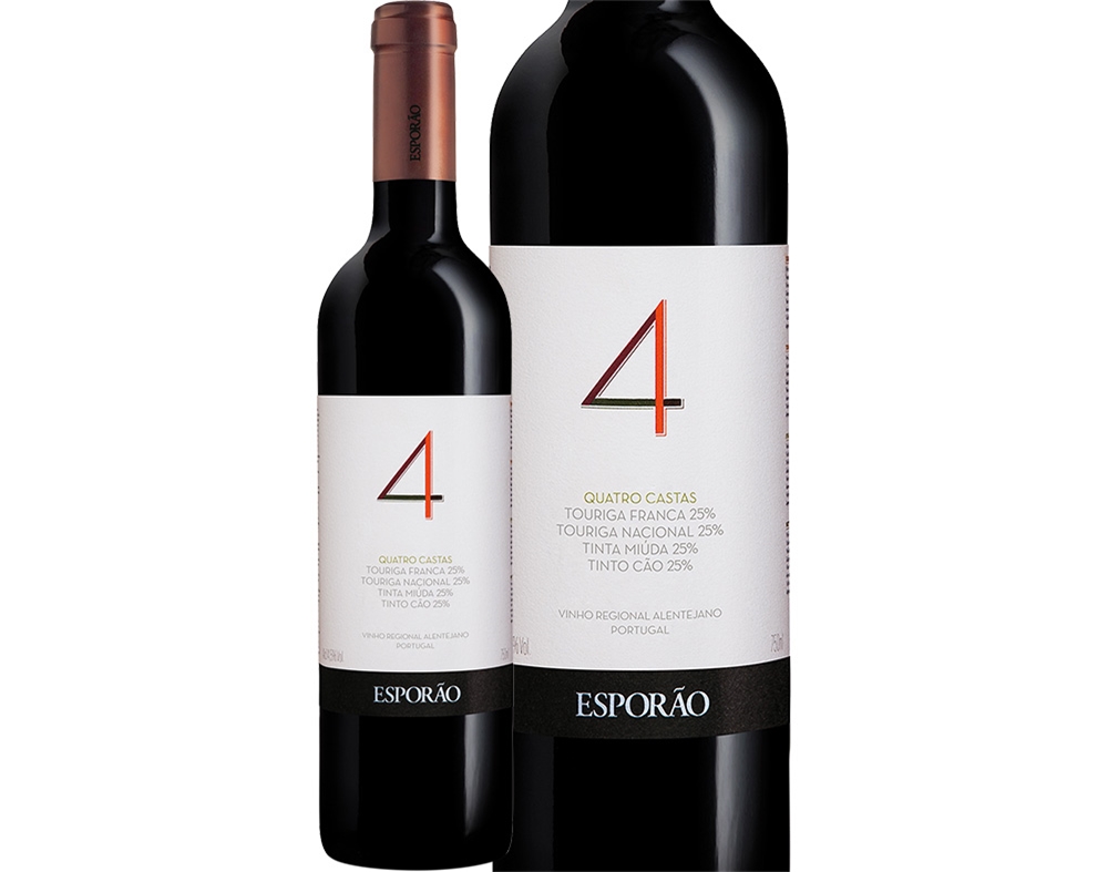 VINHO TINTO HERDADE DO ESPORÃO QUATRO CASTAS 0.75L