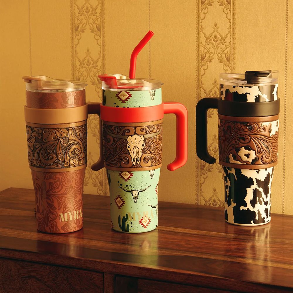 Myra Bag Wide Wyoming Tumbler Sea Blue
