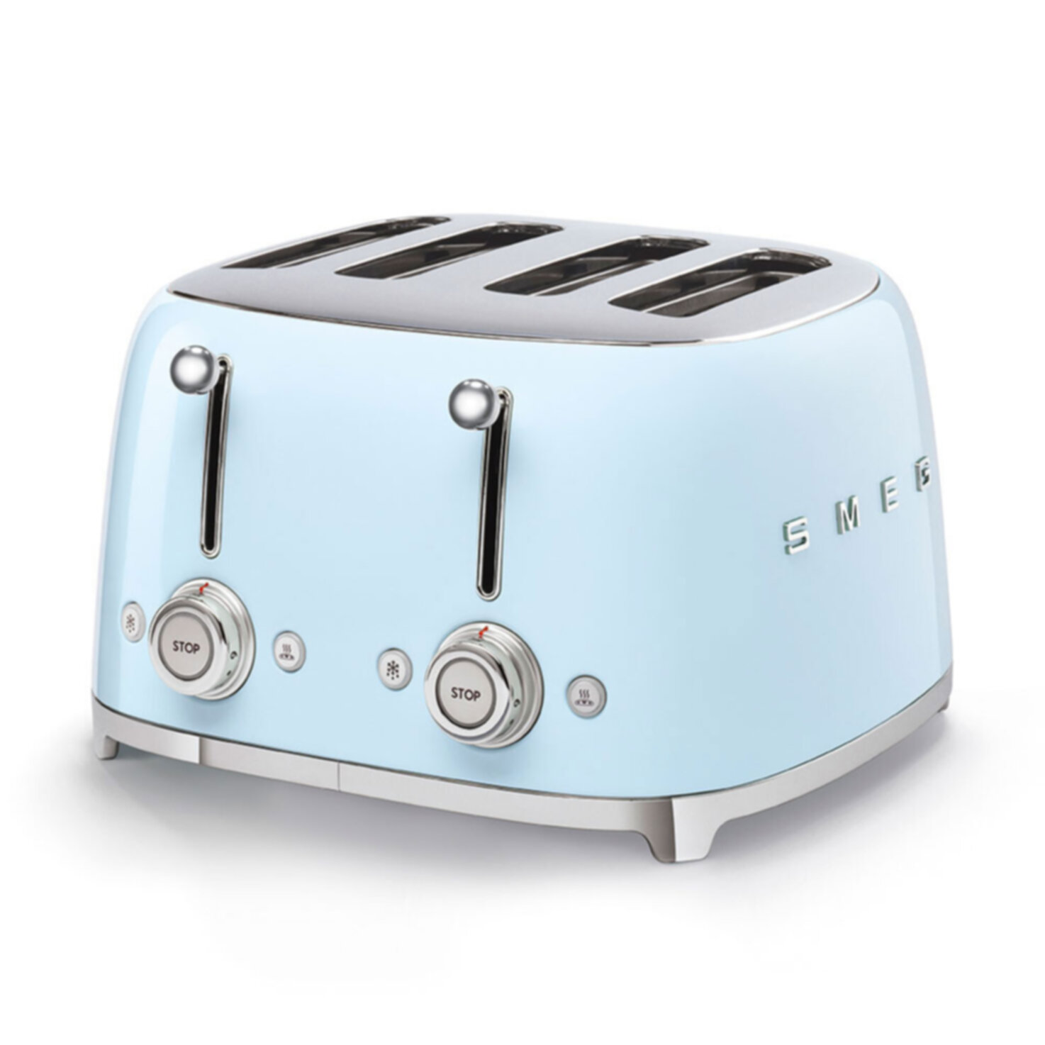 Smeg 4-Schlitzer-Toaster TSF03PBEU pastellblau