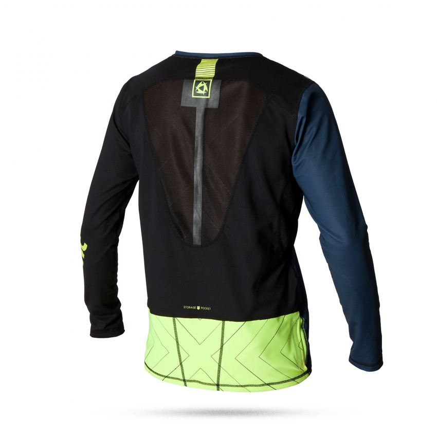 Mystic Top Quickdry L/S Orange