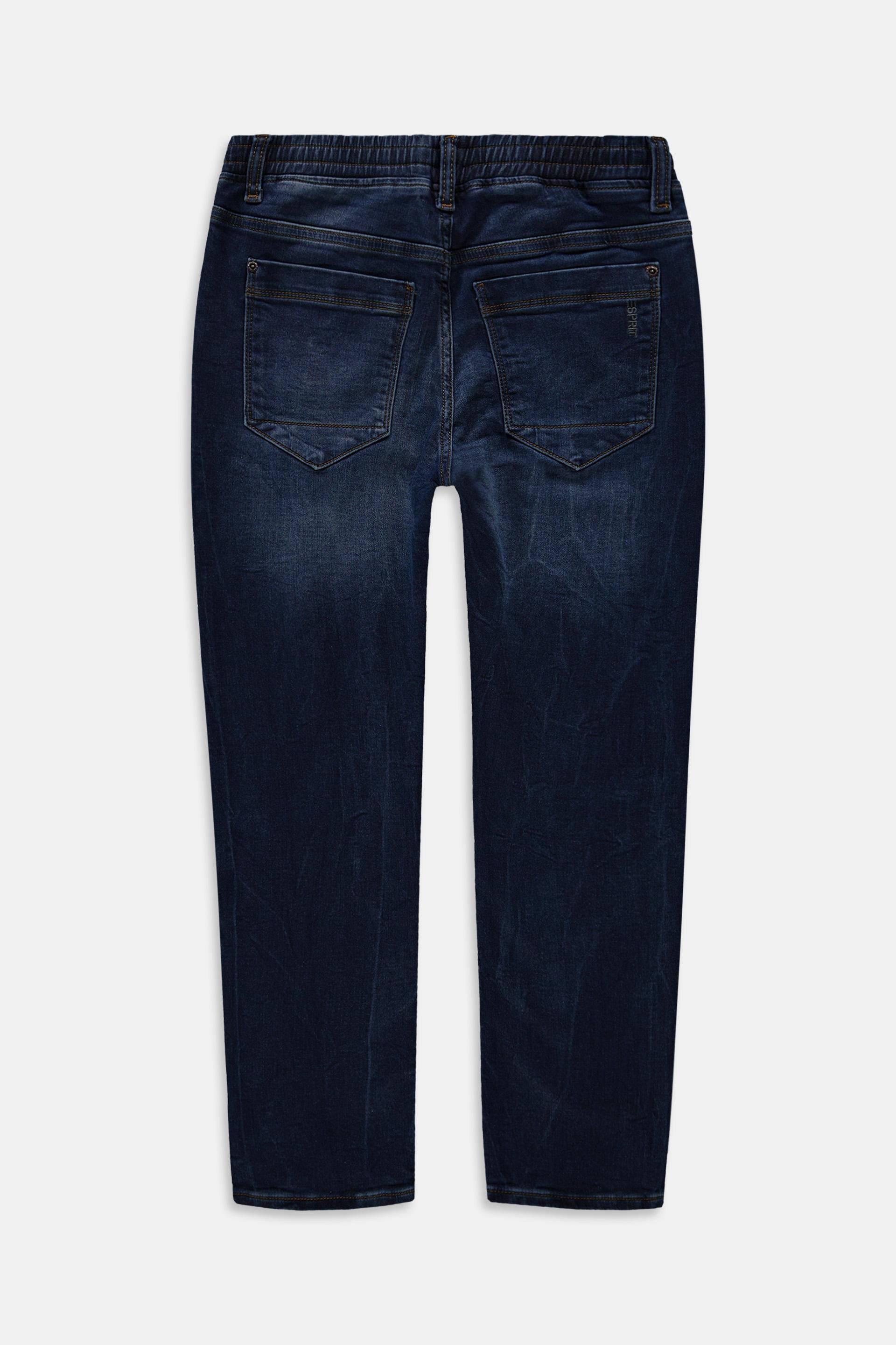 Jean à ceinture élastique