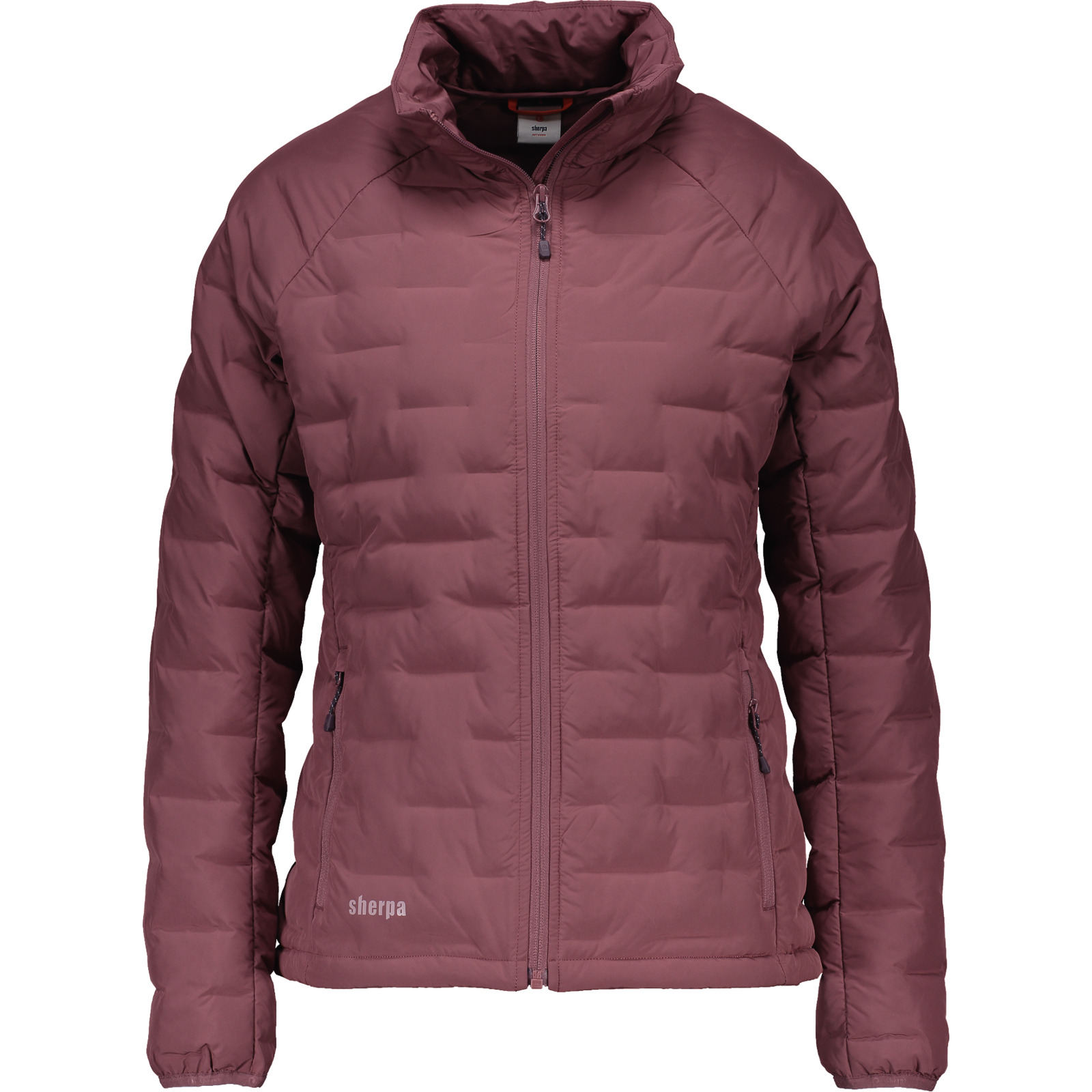 Sherpa Steppjacke Damen Humla XL, brombeer