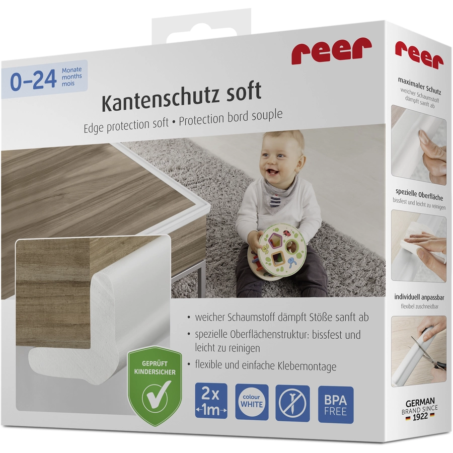 reer Kantenschutz soft, weiß