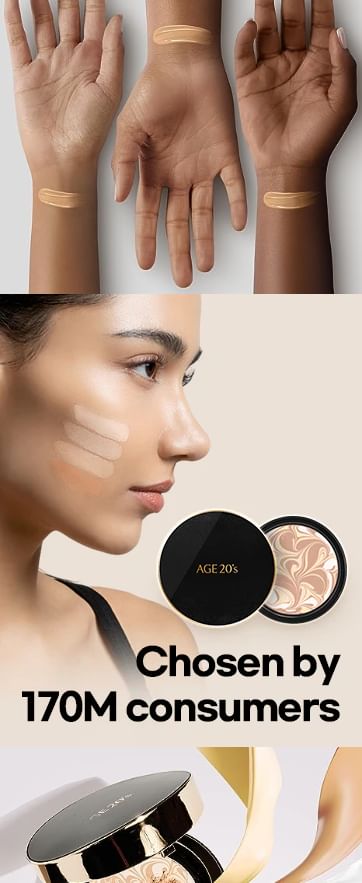 AGE20'S - Signature Essence Cover Pact Intense Cover Refill Set - 3 kleuren