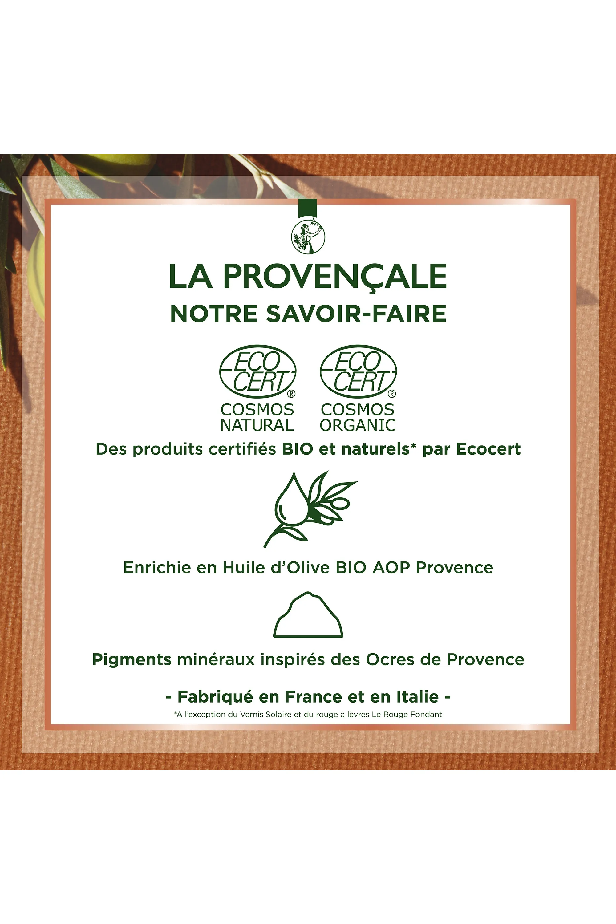 La Provençale Bio Rouge à lèvres liquide Rouge Solaire-5 ml