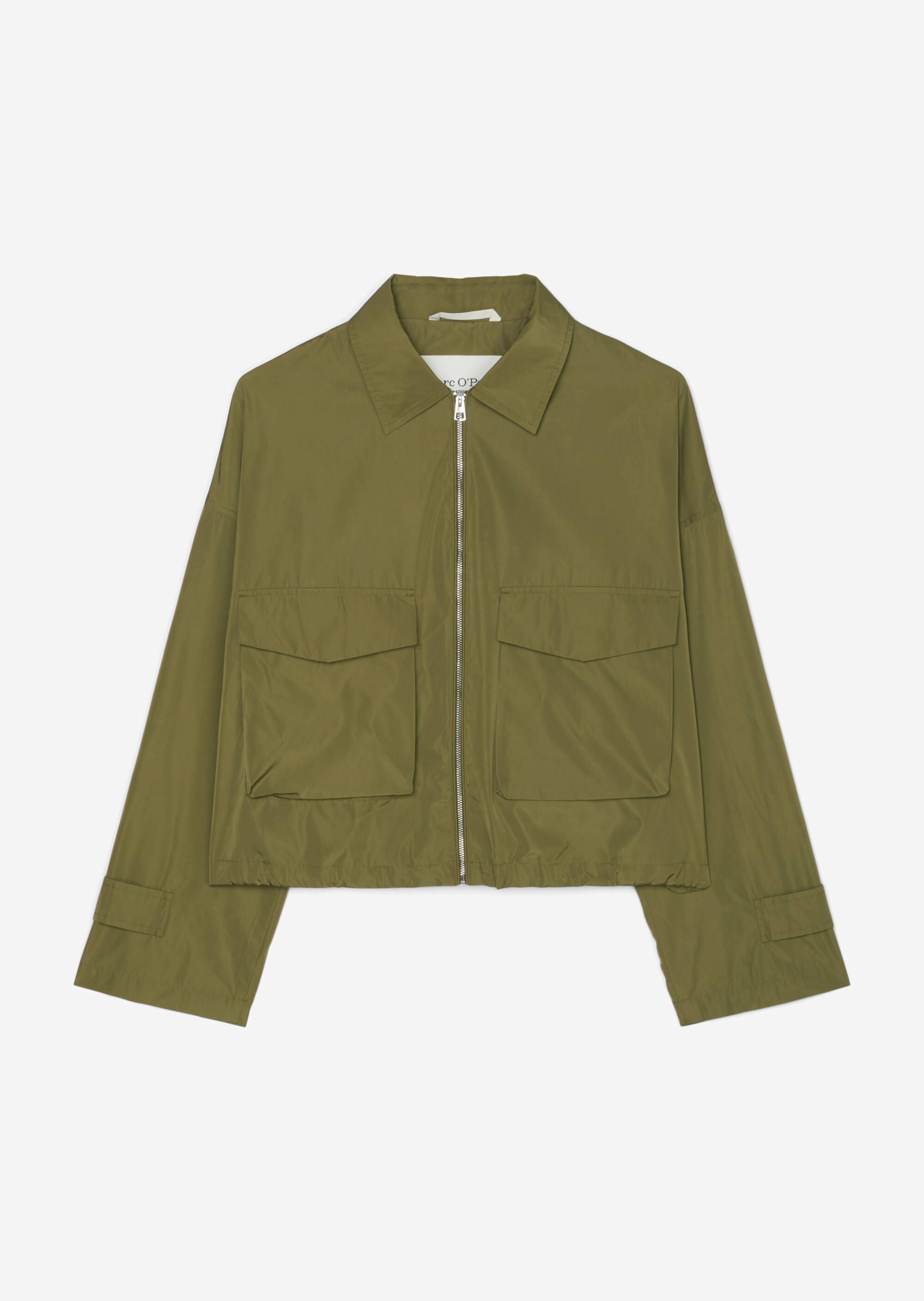 Jacke croppedaus recyceltem Polyester