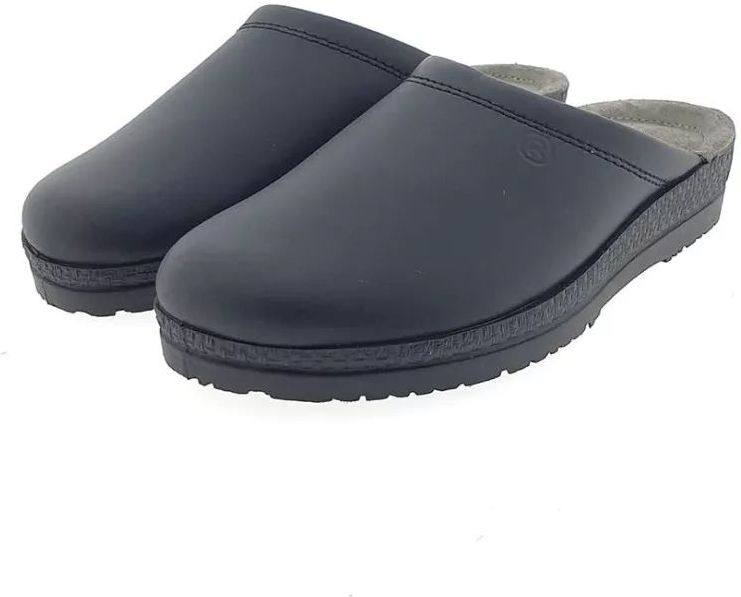 Rohde - 1515 - Pantoffels - Zwart - Leer - Herenslipper