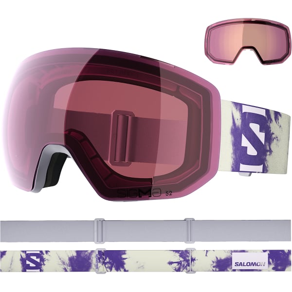 Masque de ski SALOMON RADIUM PRO S EVENING HAZE