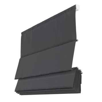 Vouwgordijn Jette 4754 anthracite