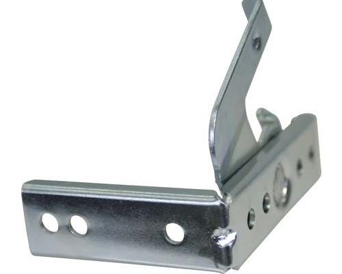 Metalen spanstang 50 mm aluminiumkleurig