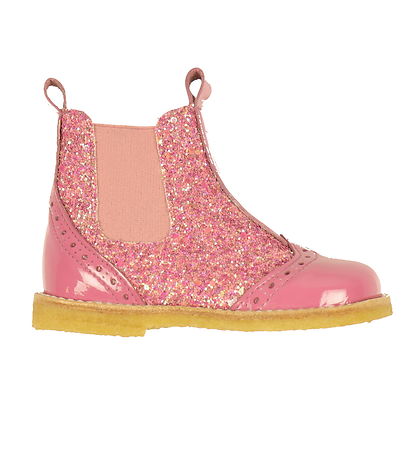 Angulus Stiefel - Chelsea - Heather m. Glitzer