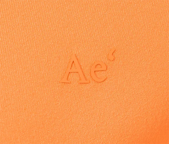 Langarm-Funktionsshirt, neonorange