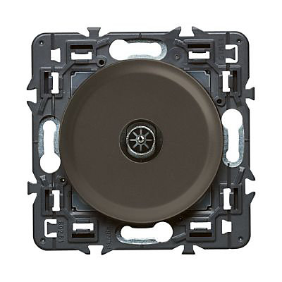 Mécanisme de prise télévision simple Legrand Céliane graphite