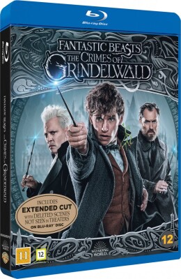 Fantastiske Skabninger 2 - Grindelwalds Forbrydelser - Extended Cut - Blu-Ray