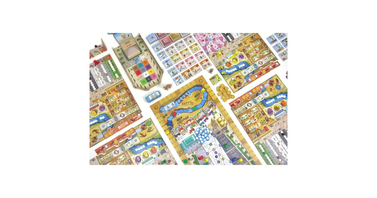White Goblin GamesMarrakesh - Essential Edition Bordspel  (Nederlands, 2 - 4 spelers, 90 minuten, Vanaf 12 jaar)