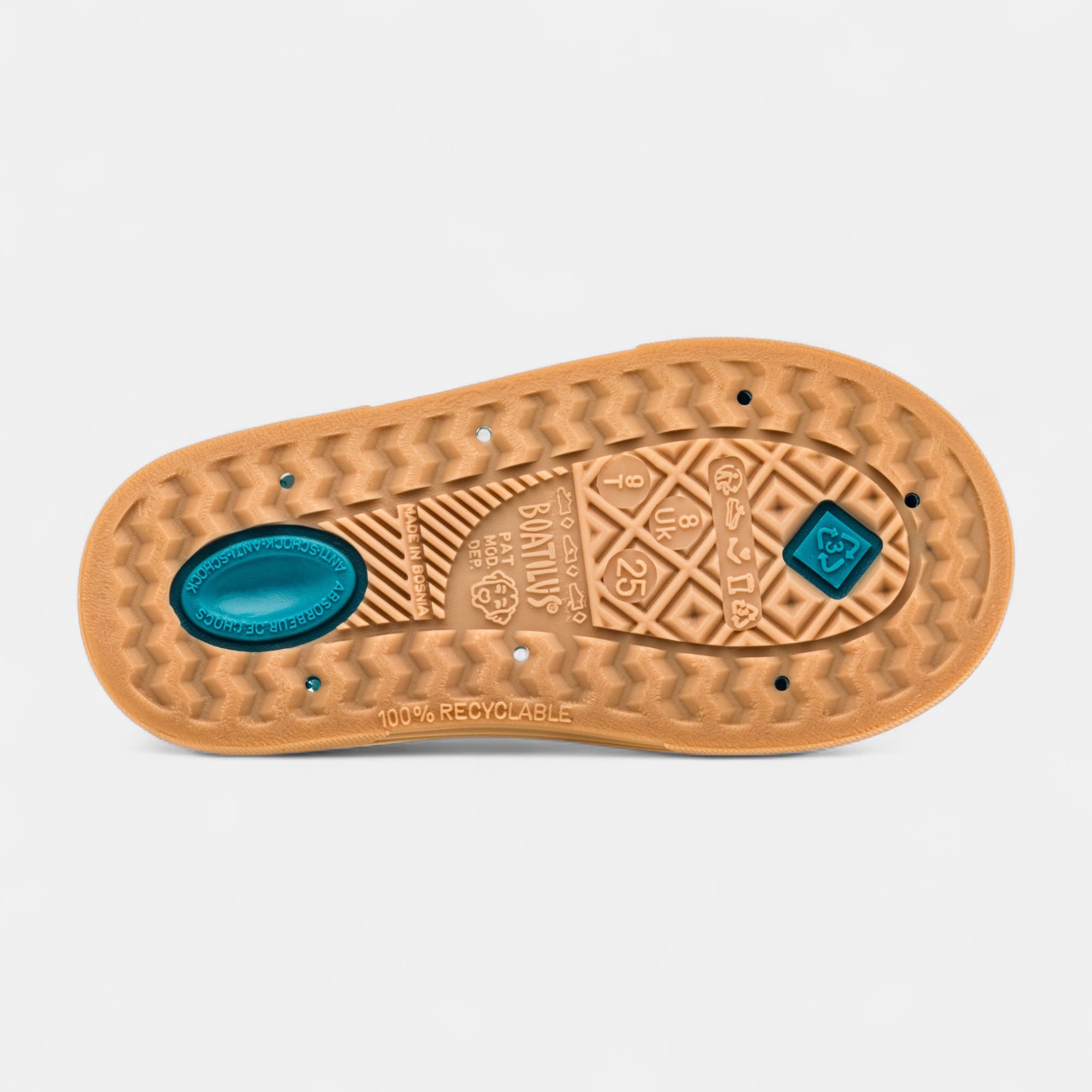 Claquettes de plage Garçon bleu