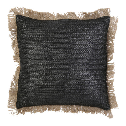 The home deco factory - RAPHIA - Noir-Beige