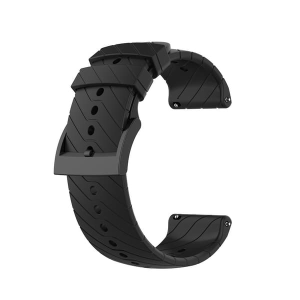 INF Rem i silikon til Suunto 7/9/9 Baro/D5 Sort