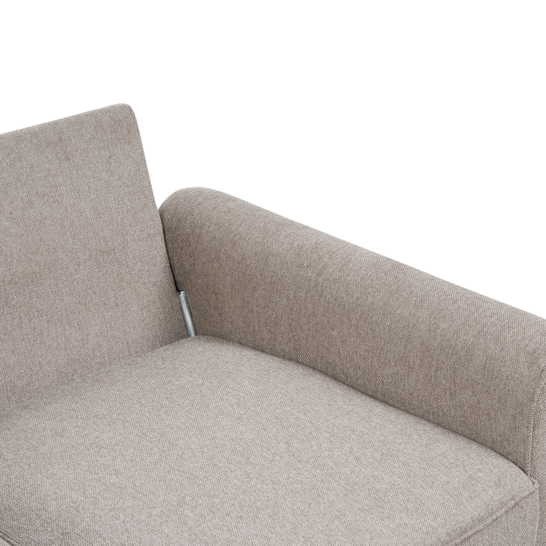 Beliani - RONNEBY  - Tweezitsbank - Lichtbruin - Polyester