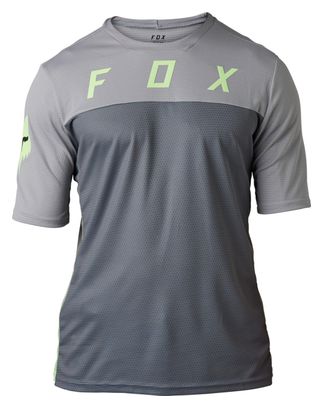 Maillot Manches Courtes Fox Defend Cekt Noir / Gris