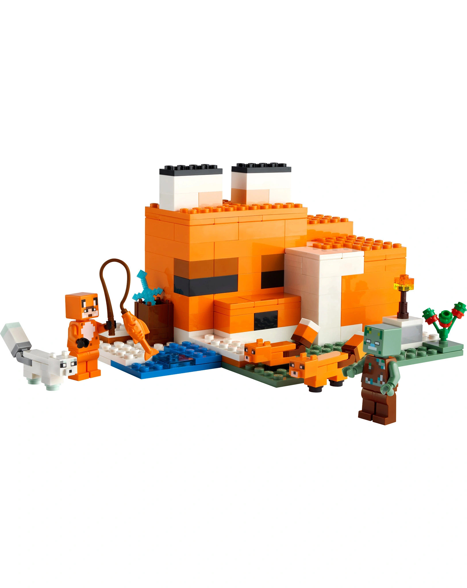 LEGO® Minecraft 21178 Die Fuchs-Lodge
