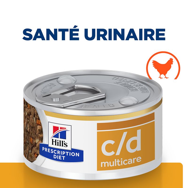 Hill's Prescription Diet c/d Multicare Urinary Care Mijoté, poulet