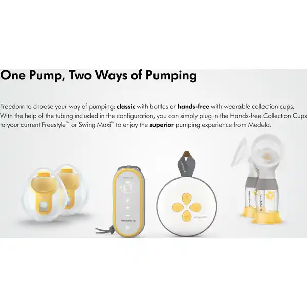 Hands-free Doppelpumpset