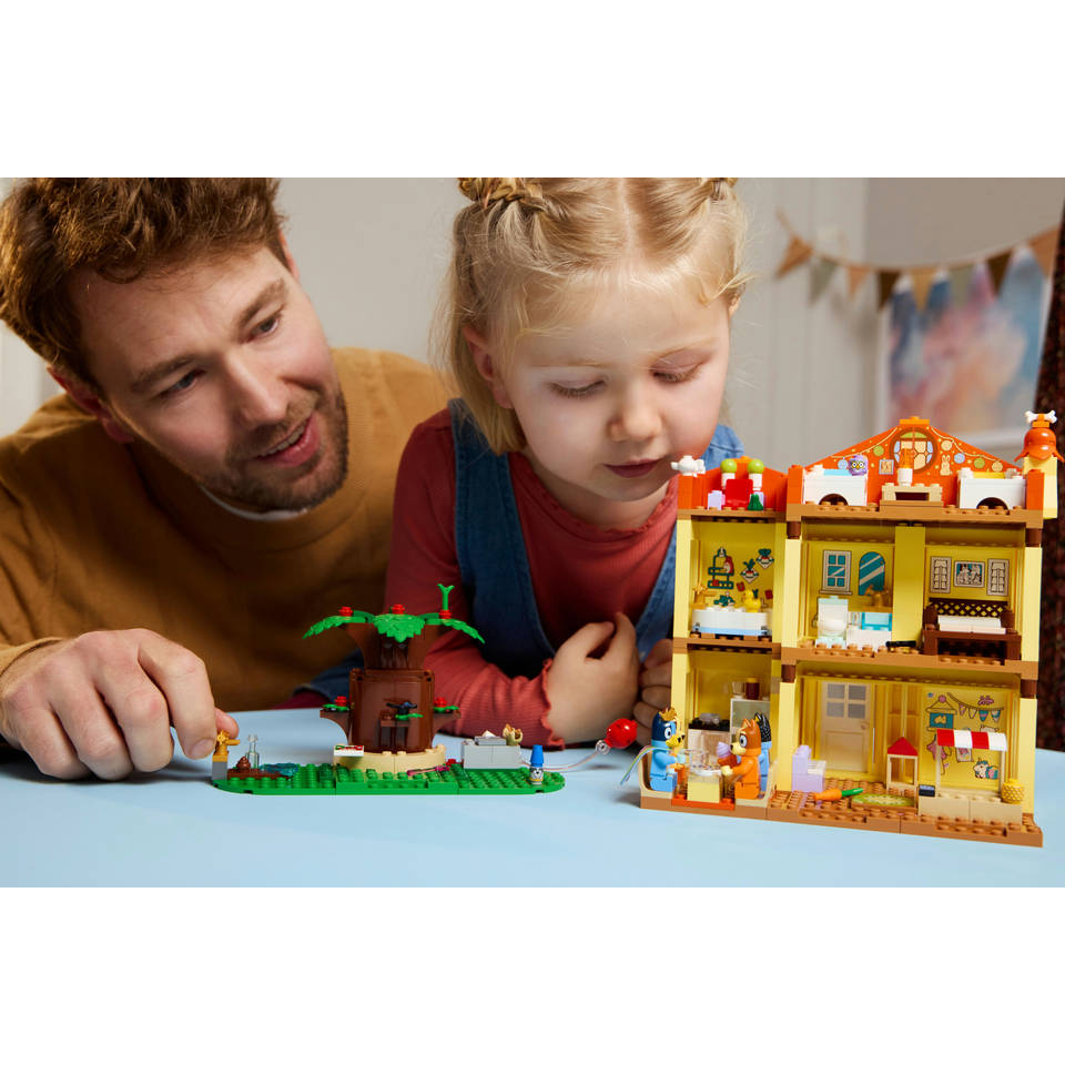 LEGO Bluey huis van Bluey en haar familie 11203