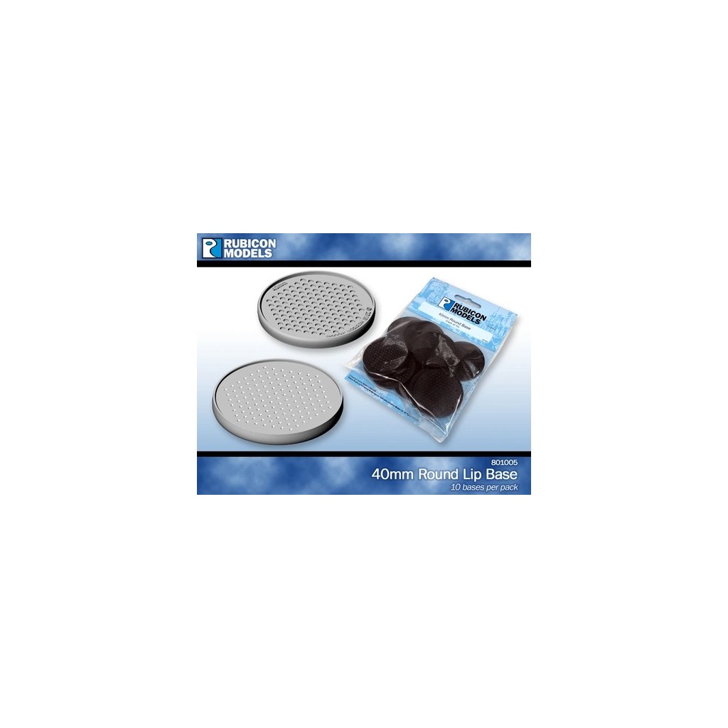 40mm Round Bases